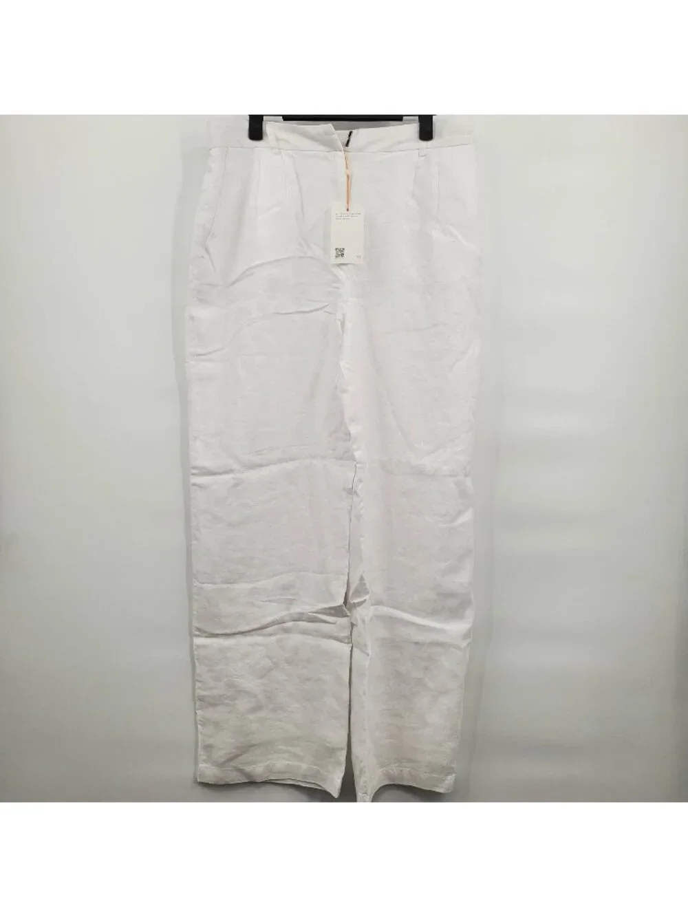 Quince 100% European Flax Linen Pleated Trouser Women Size 12 NWT Casual